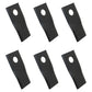 766726 Qty. 6: Left Hand Disc Mower Blade  Fits Ford/New Holland