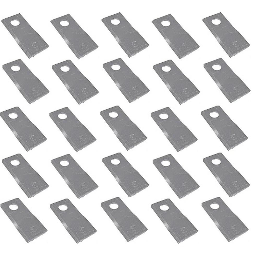 139889 (25) RH Disc Mower Blades Fits Krone Disc Mower Model 323 (Shaft Drive)