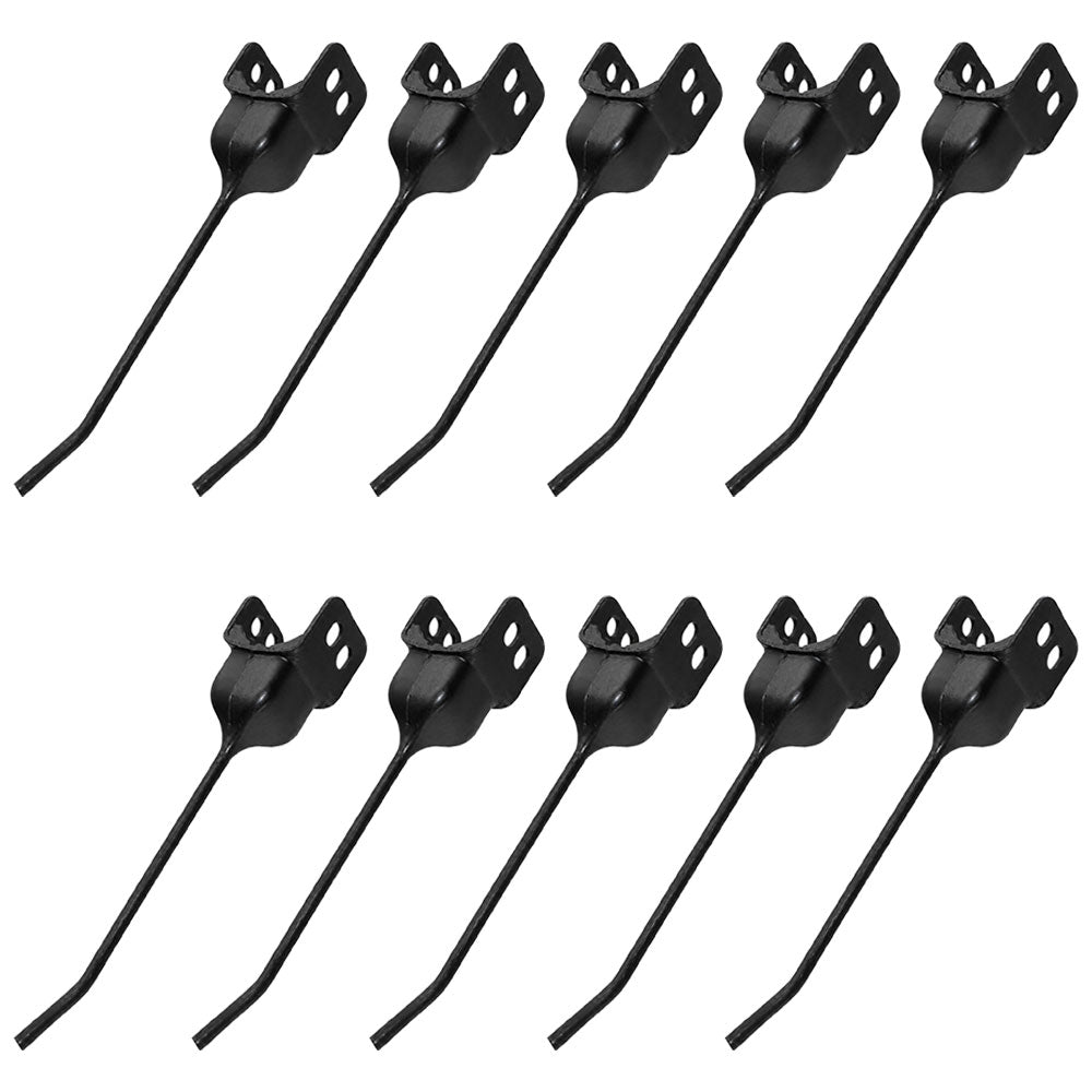 10 Rubber Rake Teeth Fits John Deere & Vermeer R-9 R-23 R24 700 705 AE56204
