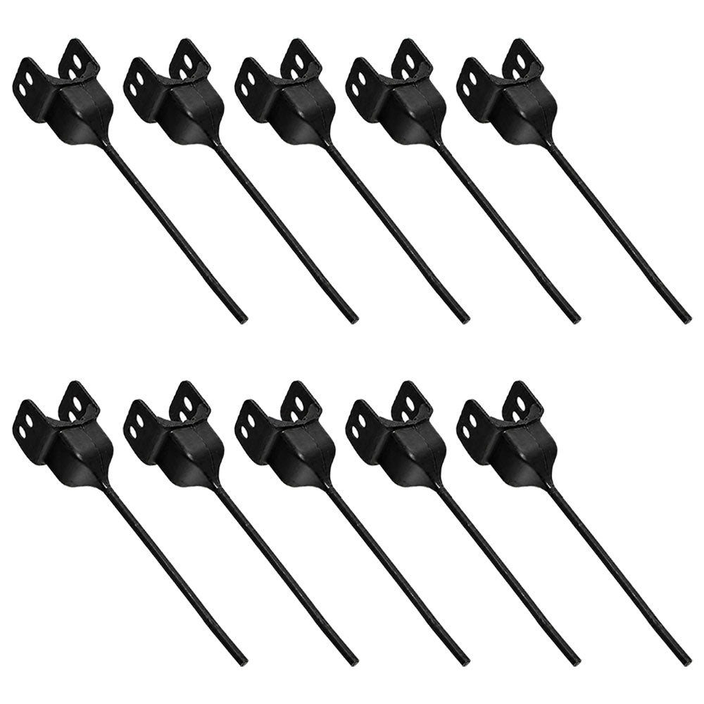 10 Rubber Rake Teeth Fits John Deere & Vermeer R-9 R-23 R24 700 705 AE56204