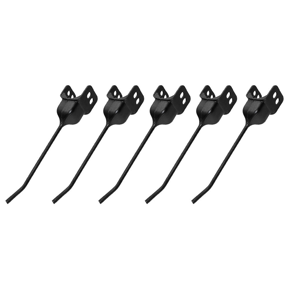 Five (5) Heavy Duty Rubber Rake Teeth for Vermeer Models R-9, R-21, R-23, R-23A, R-24, R-24A