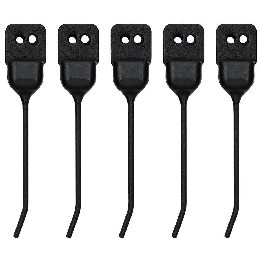 Five (5) Heavy Duty Rubber Rake Teeth for Vermeer Models R-9, R-21, R-23, R-23A, R-24, R-24A