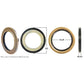 7186S B1876 CR18127 7186S-I Universal Fit Seal 1.812" Long 2.722" OD 0.27" Wide