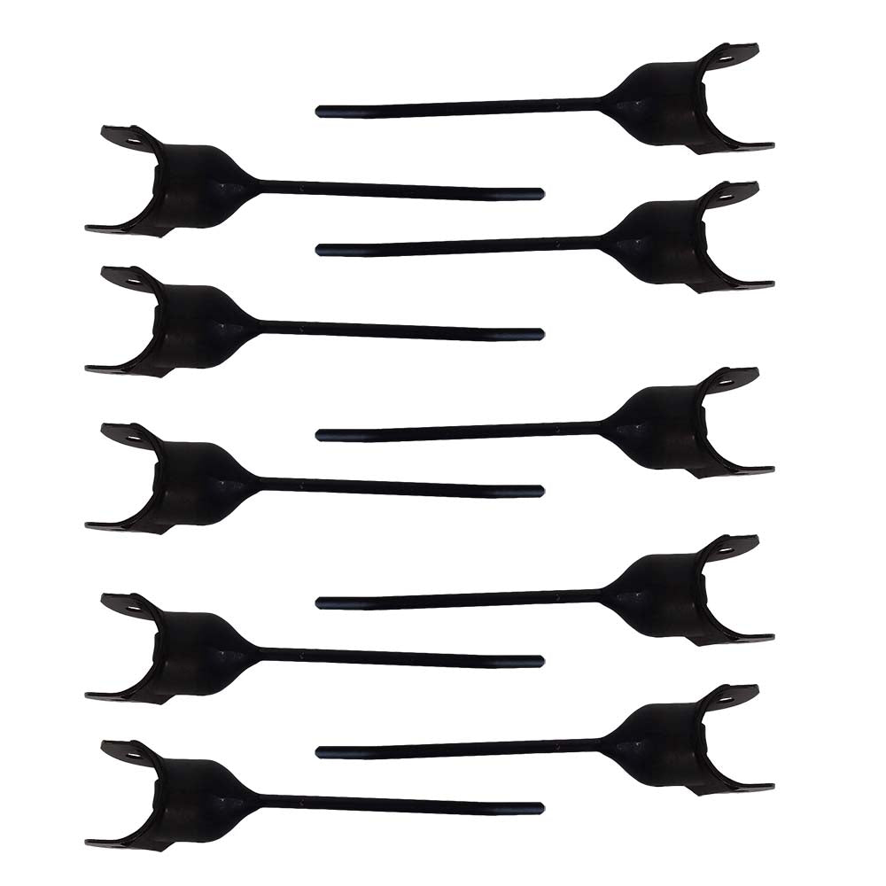 (10) 510501250 Fits Vermeer R-2800 Rubber Mounted Hay Rake Tooth Teeth