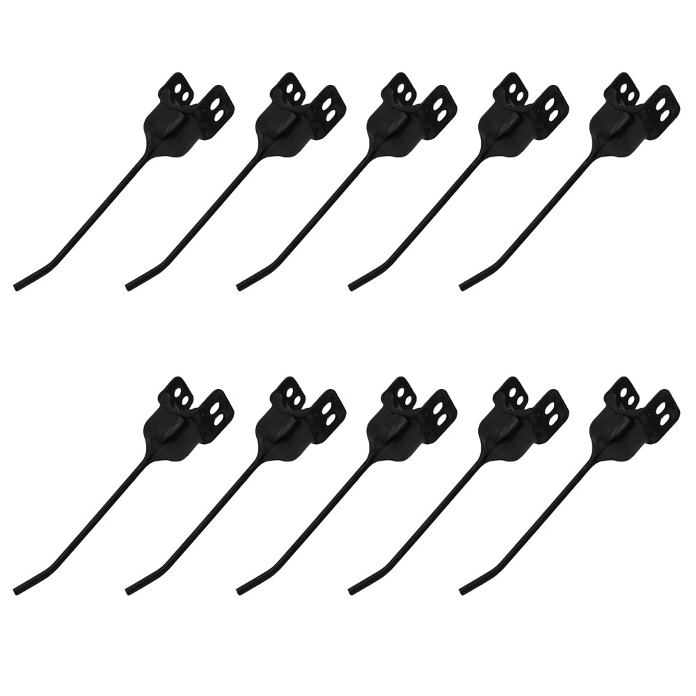 Qty 10: LH Rubber Mounted Tooth Fits Gearmore Replaces HR-0169