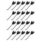 20 Pc. Left Hand Rubber Rake Teeth Set Fits New Holland 216 258 259 850613 65668