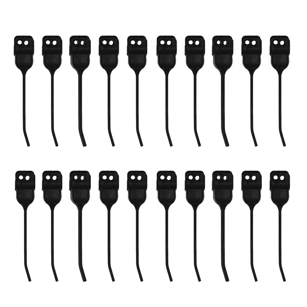 20 Pc. Left Hand Rubber Rake Teeth Set Fits New Holland 216 258 259 850613 65668