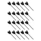 Qty 20: LH Rubber Mounted Tooth Fits Gearmore Replaces HR-0169