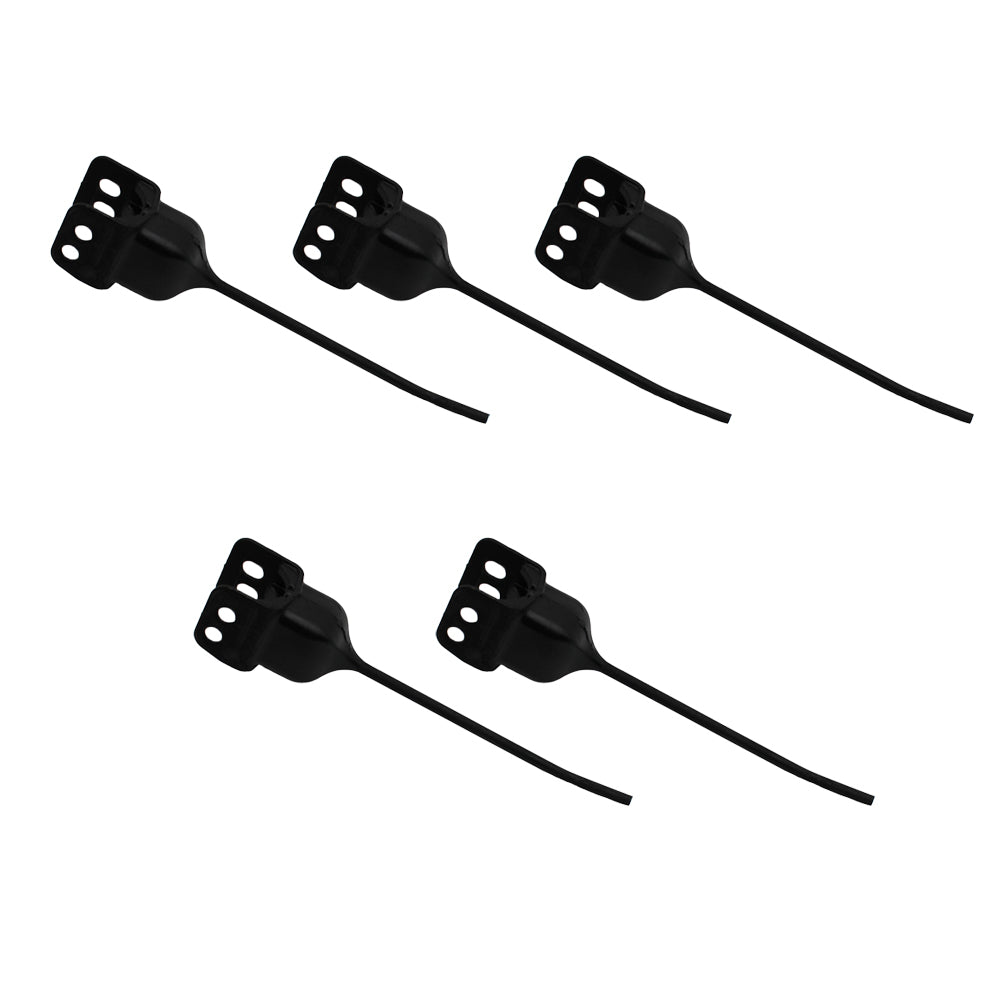 850613 5 Pc. Rubber Mounted Rake Teeth Set Fits Ford New Holland LH 216 w/ 259