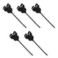 850613 5 Pc. Rubber Mounted Rake Teeth Set Fits Ford New Holland LH 216 w/ 259