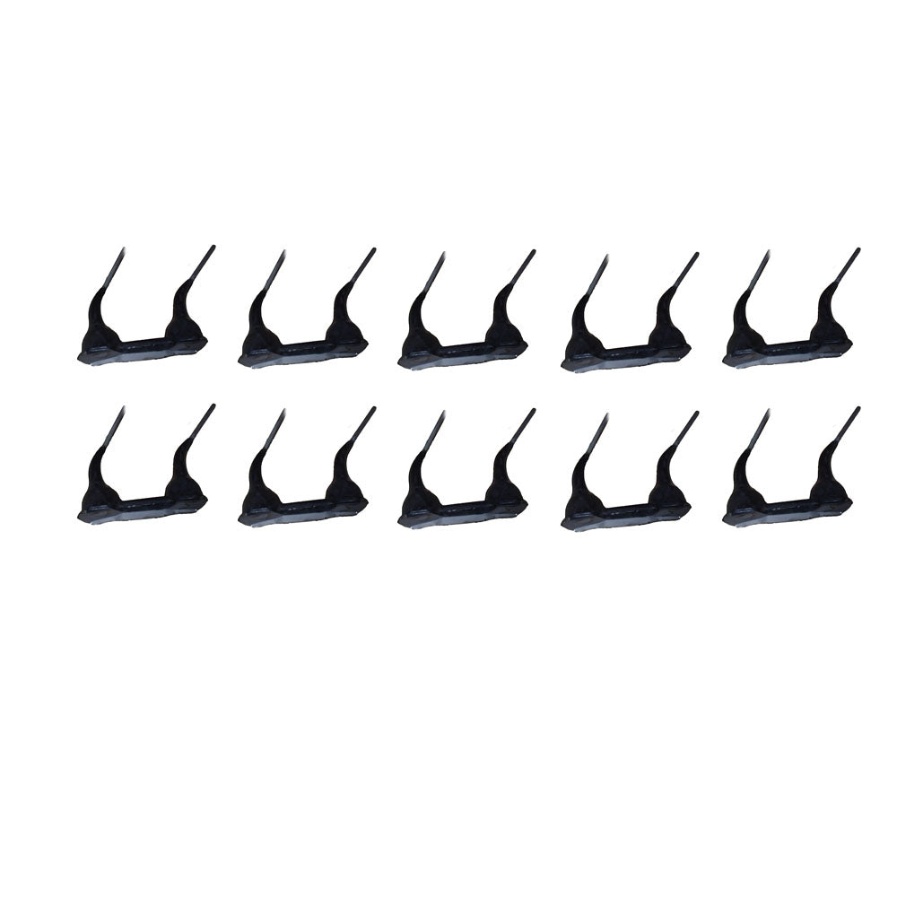 10 Rubber Mount Double Hay Rake Teeth for Farmhand Morrill New Idea