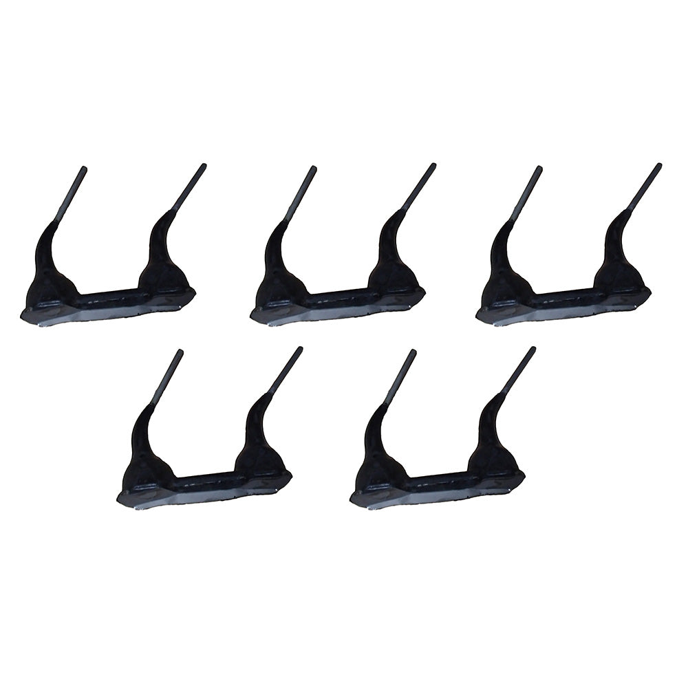 Qty 5: Double Tine Rubber Tooth Fits New Idea Replaces 2117RH