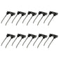 10 of Double Rubber Mount Rake Teeth 5.25" Tines x 2.375" Tine Gap RMT883