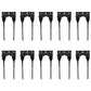 10 of Double Rubber Mount Rake Teeth 5.25" Tines x 2.375" Tine Gap RMT883