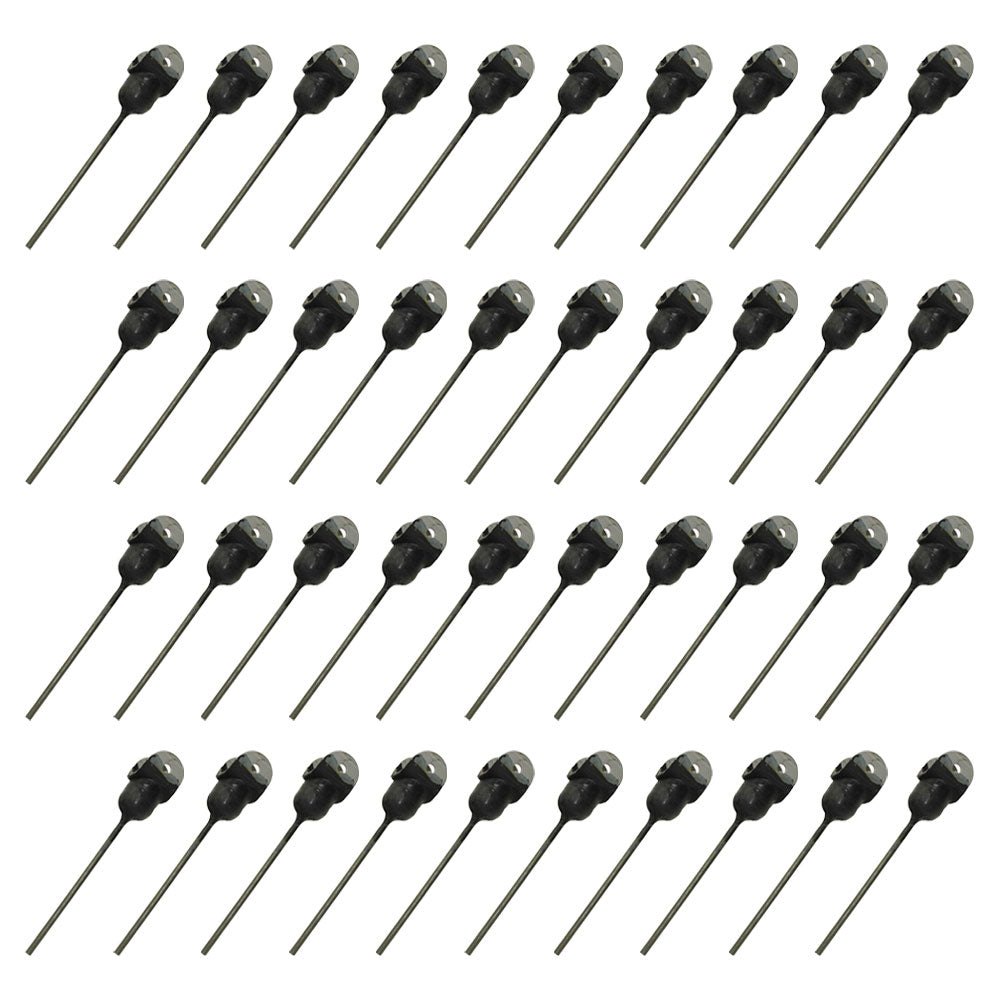 Set Of 40 Rubber Teeth Fits Heath Fits Massey Ferguson 1000-195 300312 806-001