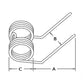 Rake Tooth Fits Universal Products Replaces 6473-40753