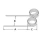 Rake / Tedder Tooth Fits Case/International Harvester Replaces 540454R1
