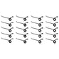 (20) Hay Rake Teeth Fits Massey Ferguson 36 37 25 96MF1C Fits Edcor TEMF1 TEMF1C