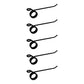 668364M1 (5pcs) Rake Tooth Fits Massey Ferguson Pull-Type Side Delivery Model 36