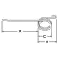 New Aftermarket Replacement 257SE Rake Tooth Fits John Deere Rake Models