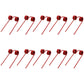 10pk Hay Rake Tooth 6" Double Tine x 3.5" Tine Gap x 1.875" Coil 611181 Farmer