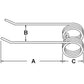 Baler Tooth Fits Hesston Replaces 01710102