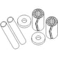 BHTWK-11 Bush Hog Bearing Kit for 12268 Tail Wheel 104 105 109 1050 1051 1109