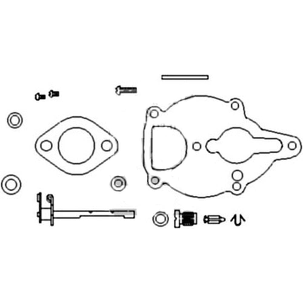Zenith Carburetor Rebuild Kit Fits FARMALL-IH Tractor with C123 Engines 130 140