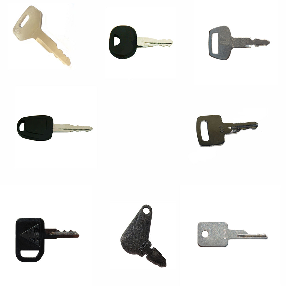 8 Piece Equipment Key Set Fits Bobcat Replaces 1147