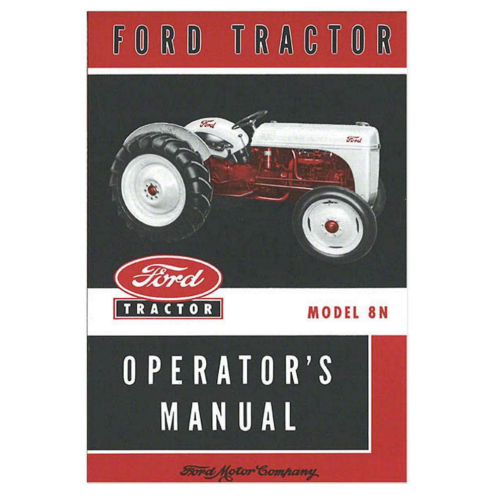 BOK040 Fits Ford 8N Operators Manual (Reprint) Fits Ford