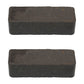 Two Brake Pad Puck MIA10323 Fits John Deere Fits JD 170 175 180 185 STX30 STX38