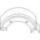 Pair of Brake Shoes Fits Ford/New Holland Replaces 83921592