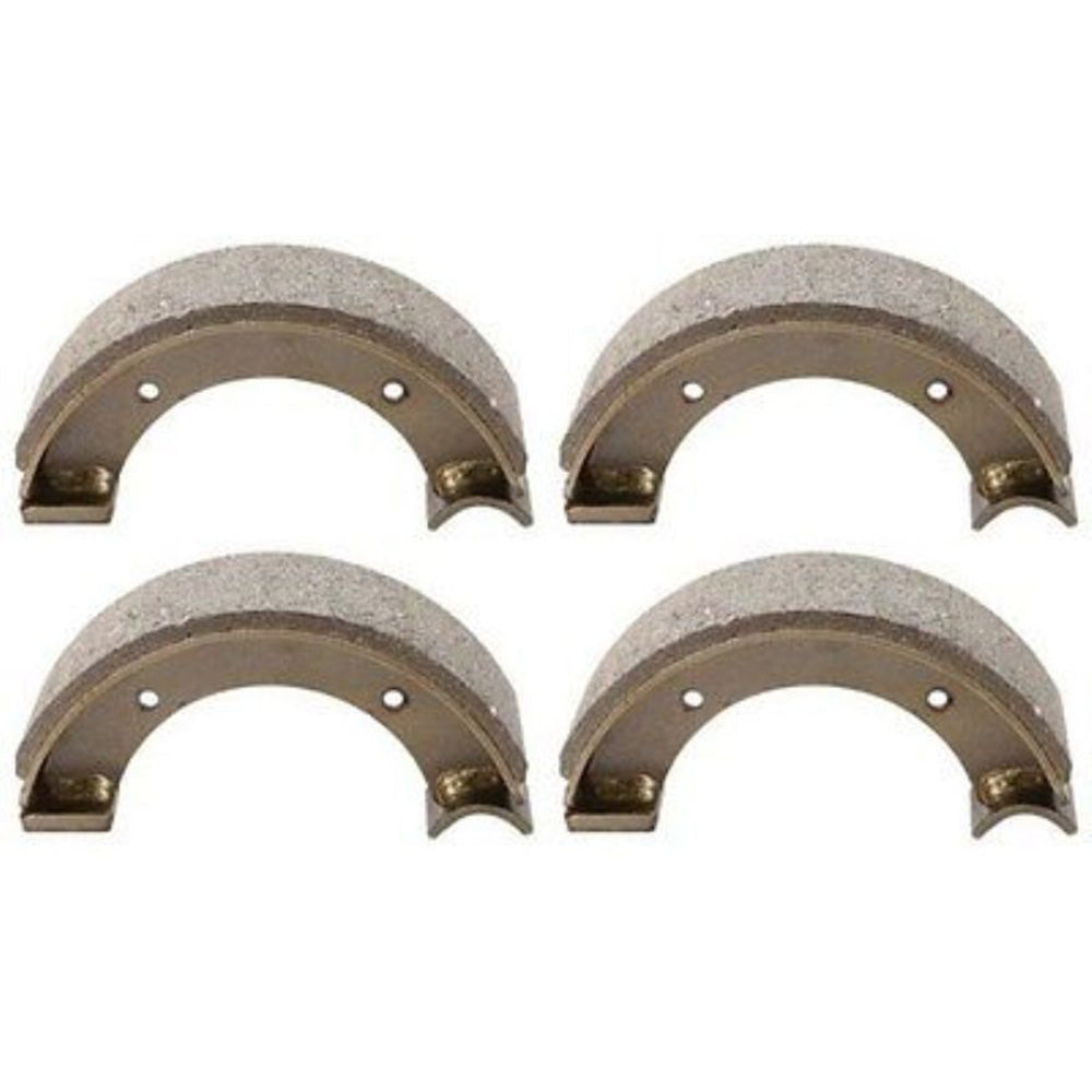 SBA328100021 Set of Four (4) Brake Shoes Fits Ford Tractors 1300 1310 1500 1510