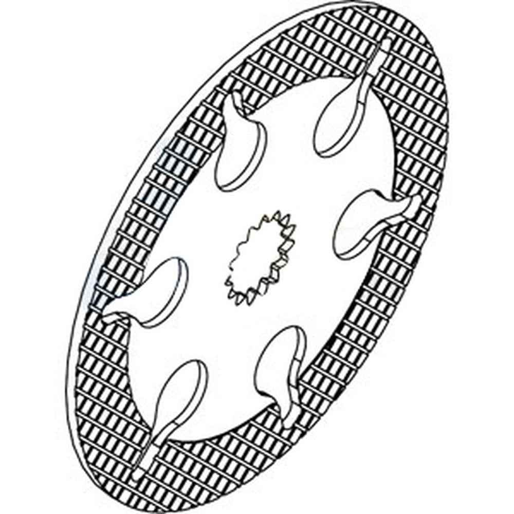 Brake Disc Fits Case/International Harvester Replaces 87708434