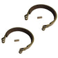 Qty 2: 4" Brake Band Fits Universal Products Replaces 1036