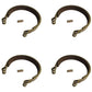 (4) Go Kart Vintage Mini Bike Drift Trike 4" Drum Brake Band for Universal Manco