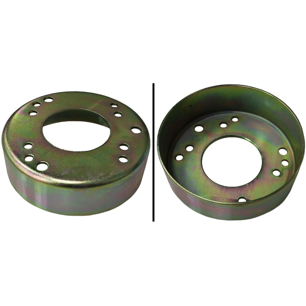 4.5" Brake Drum with 3 Bolt Hole Patterns for 4-1/2" Brake Band Go Kart Minibike