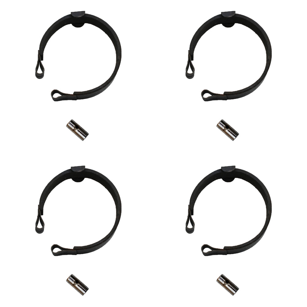 Qty 4: Brake Bands with Lock Fits Manco Replaces 1036