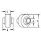 A-BS115-AI Weld on Ball for Lift Arm (Fits CAT III)