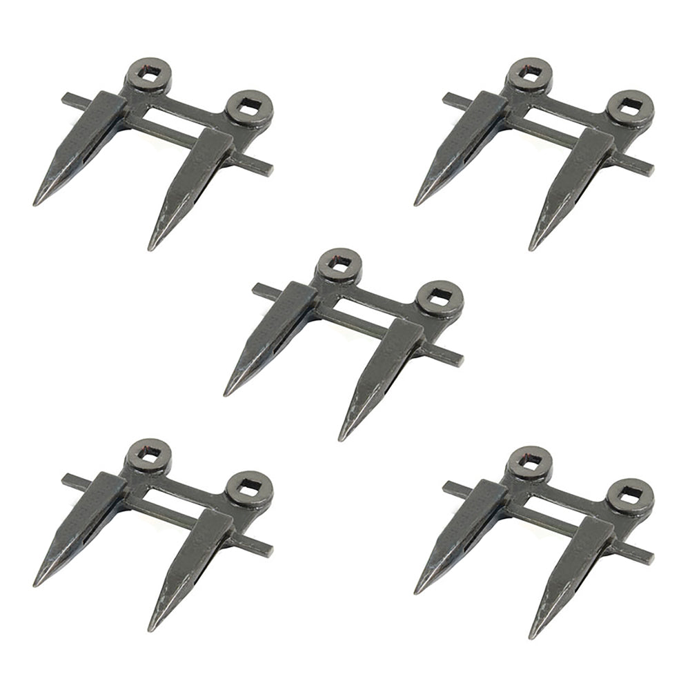 E48093 Pack of 5 Fits John Deere Combine 2 Prong Double Guard 37 38 39 880 1070