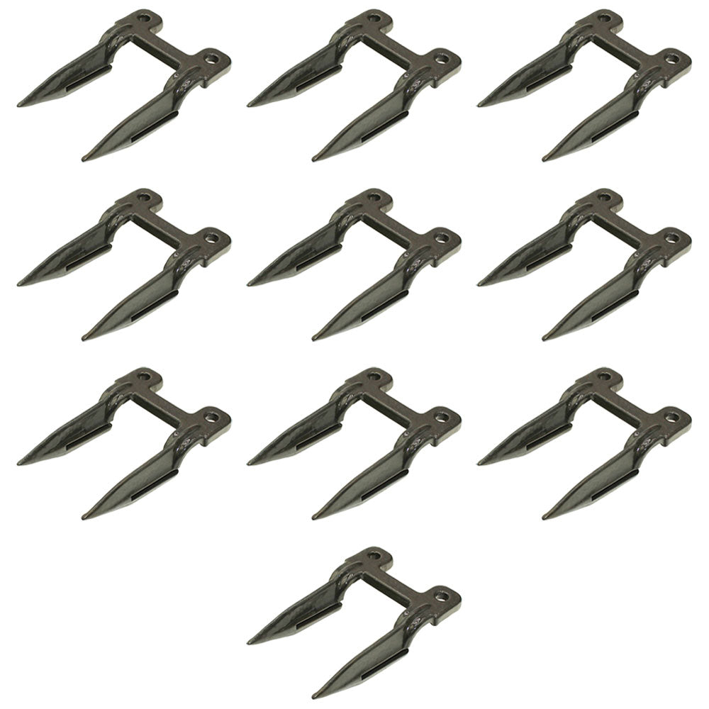 Qty 10: Grain Head Cutter Bar Double Guard Fits White Replaces W48843