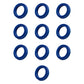 Qty 10: Main Valve Spool Rod Seals Fits Bobcat Replaces 6665846