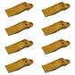 Set of 8 Uni-Loader Bucket Teeth 1324720 Fits Caterpillar Fits CAT 277 287