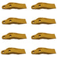 Set of 8 Uni-Loader Bucket Teeth 1324720 Fits Caterpillar Fits CAT 277 287