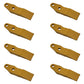 (8) Bucket Teeth Fits Caterpillar Skid Loaders 247 257 257B 262B Fits CAT 132472
