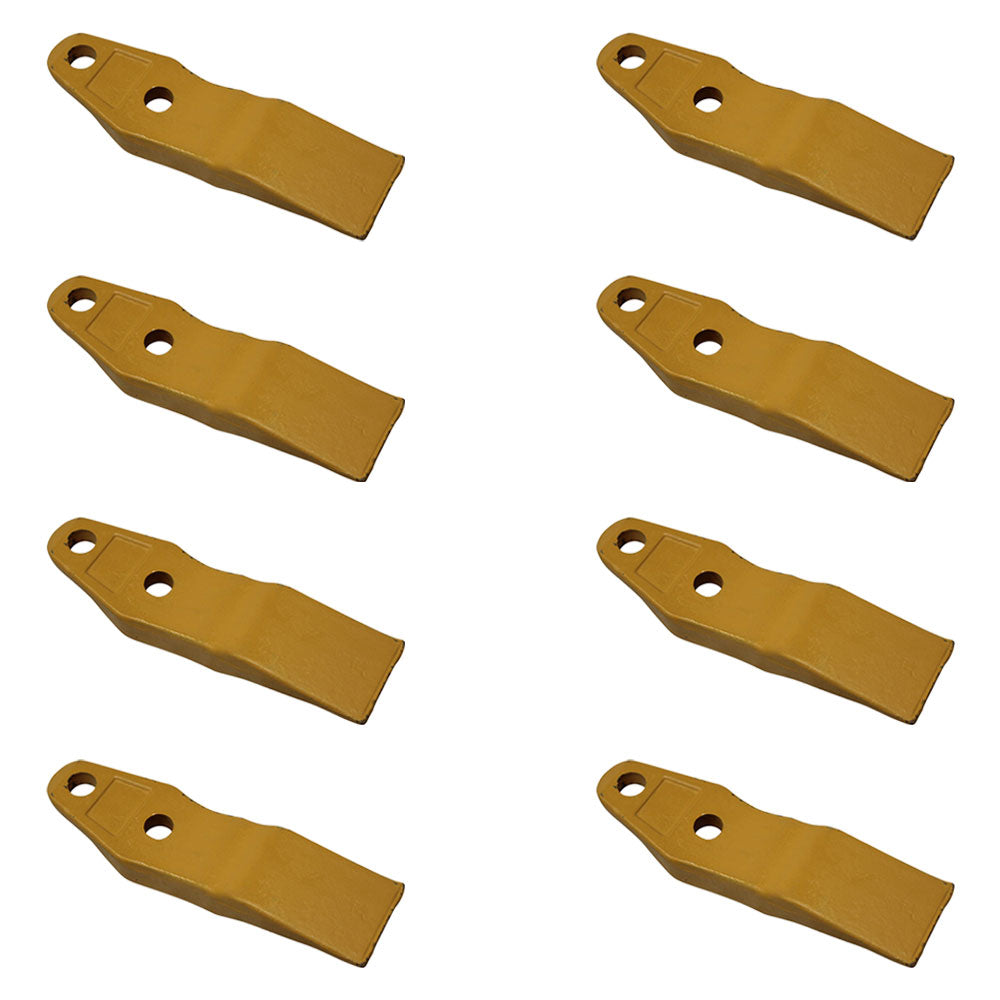 Set of (8) Bucket Teeth 1324720 Fits Caterpillar 906K 906M 907K 908K 908M