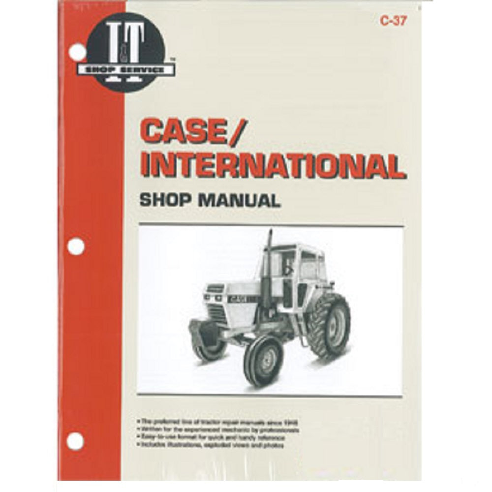 Shop Manual I&T C-37 Fits Case 2090 2094 2290 2294 2390