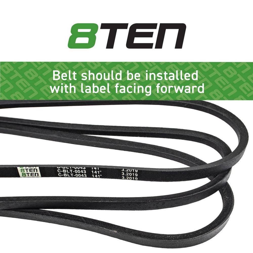 C-BLT-0043-810 Deck Belt Fits Grasshopper 75-216 481558 382090 265-671 265-146
