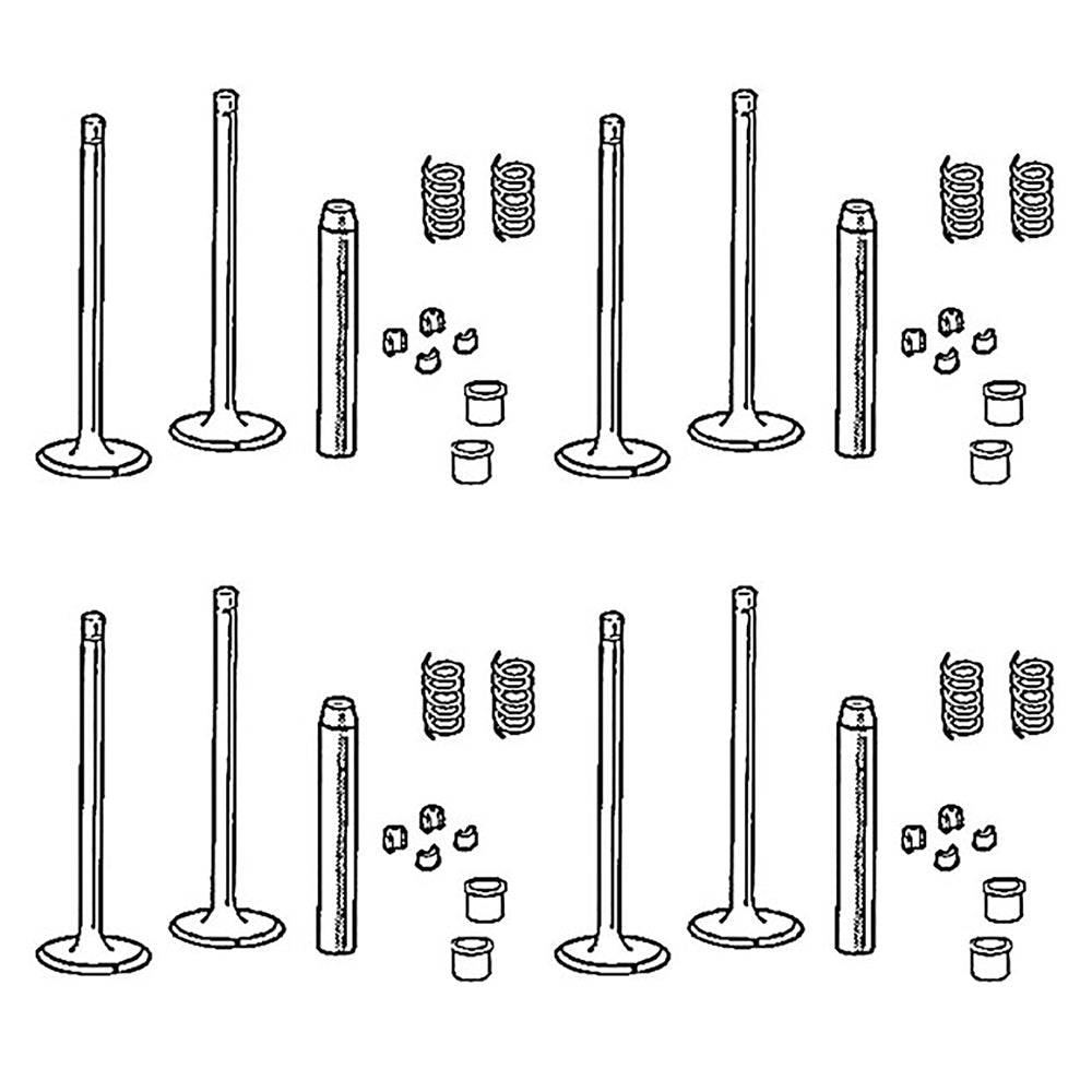 C3AE6571B 4 Valve Stem Seals Fits Ford New Holland NAA Jubilee 901 900 801