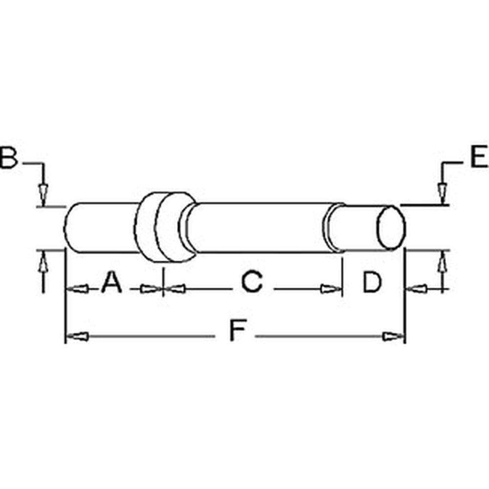 Exhaust Extension Pipe Fits Ford 2120 5000 2000 4000 3000 4100 2110 4110 2310